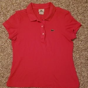 Lacoste polo size 40